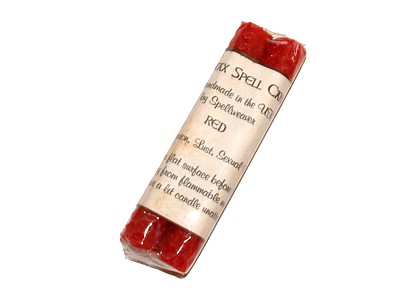 Beeswax Spell Candles pack of 2 - Red